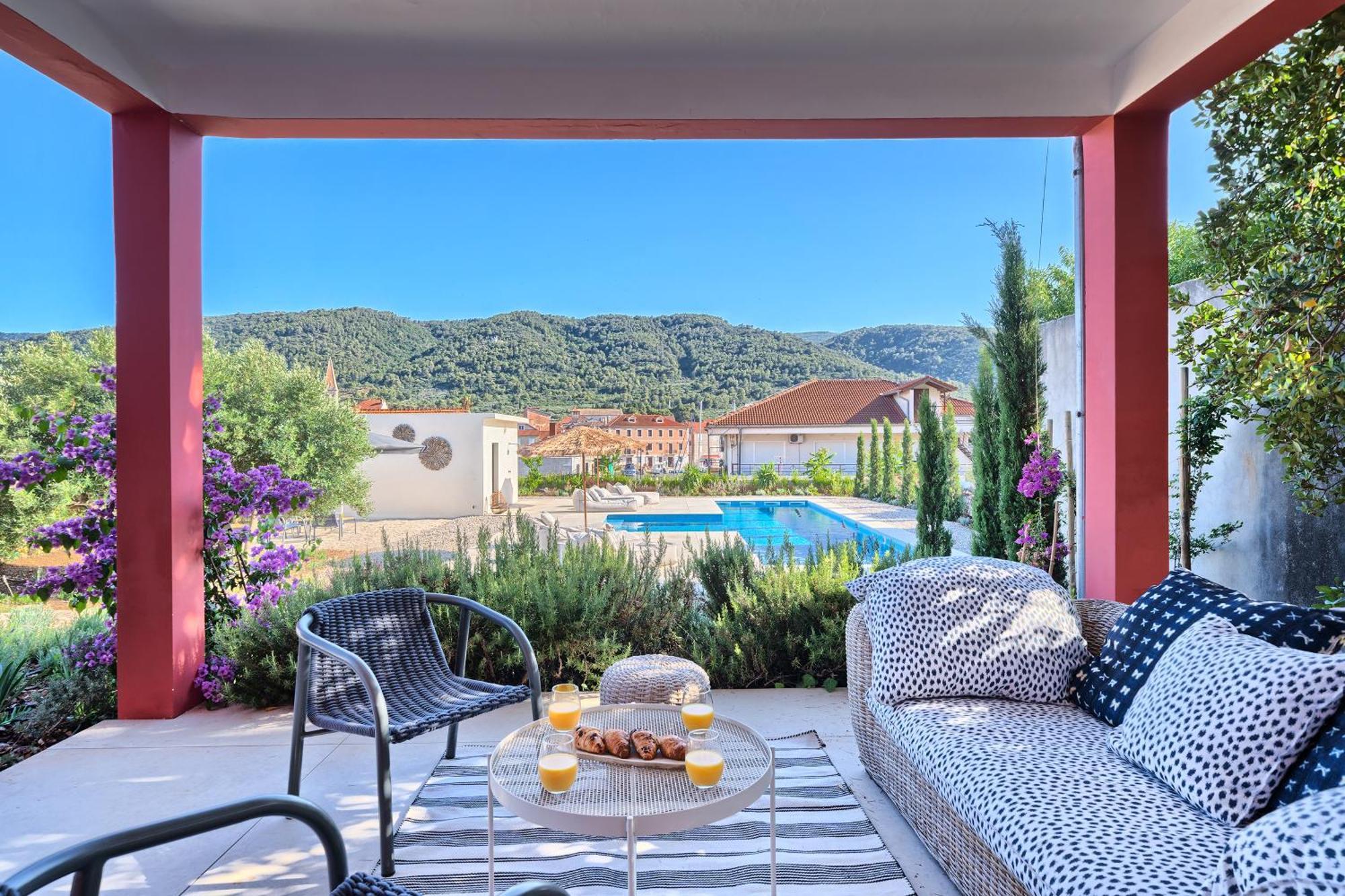 Hvar Luxury Villa And Pool With View In Heart Of Stari Grad Stari Grad  Exterior foto